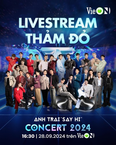 Thảm Đỏ Anh Trai Say Hi Concert 2024 2024